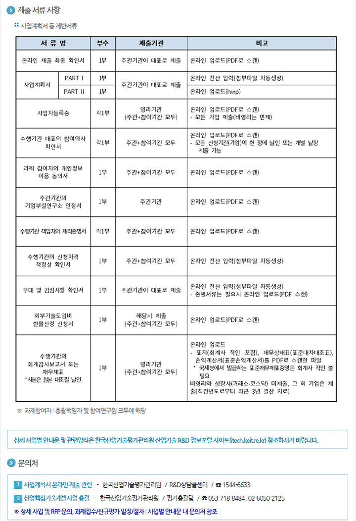 2018년도 제3차 산업핵심기술개발사업 신규지원 대상과제 재공고